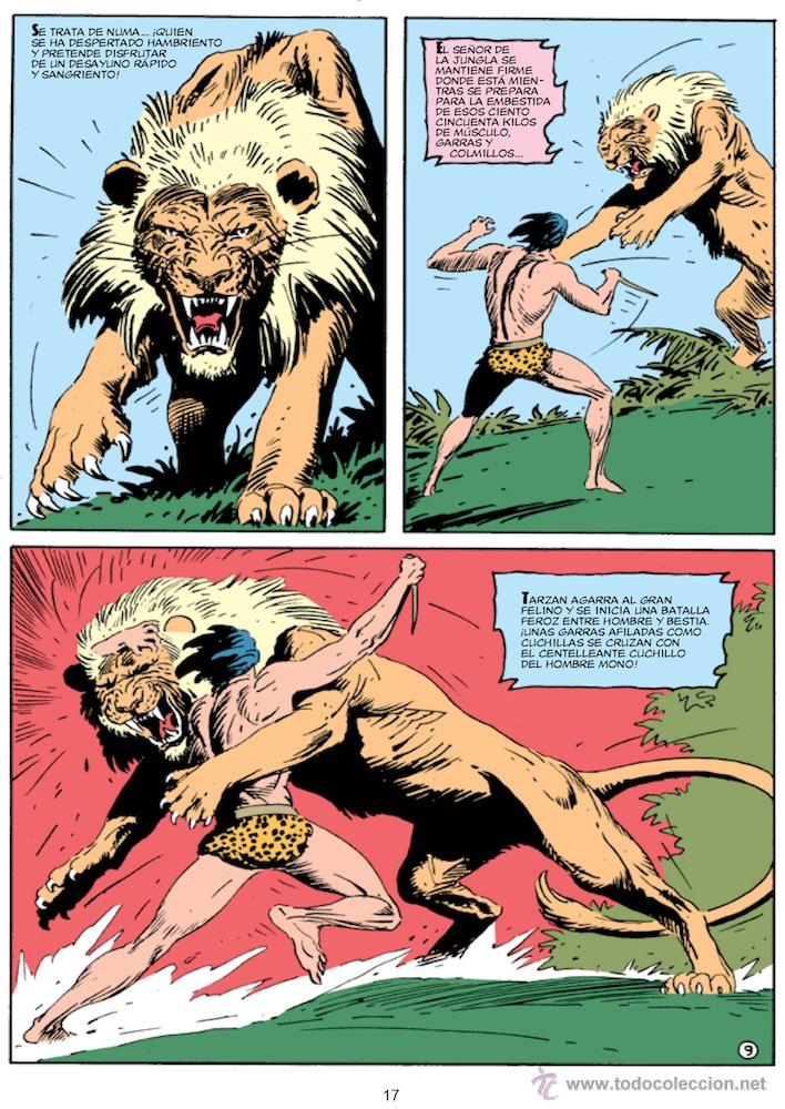 C&oacute;mics: C&oacute;mics. TARZAN: EL HOMBRE LEON VOL.3 - JOE KUBERT (Carton&eacute;) - Foto 4