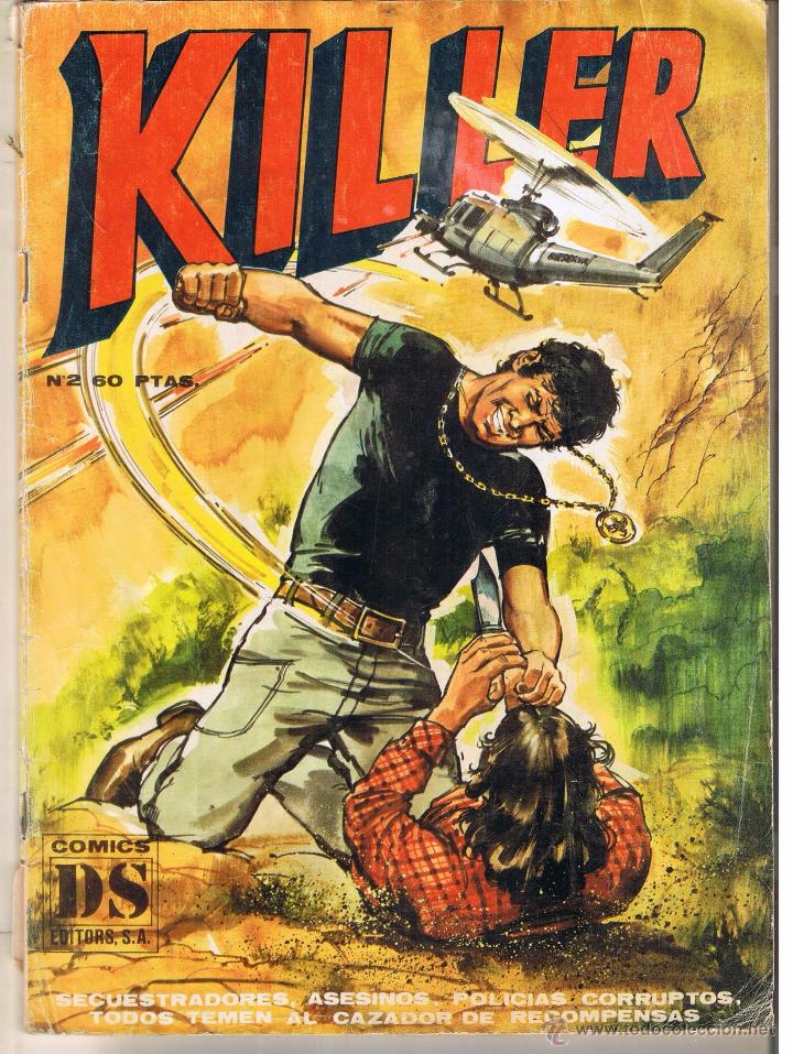 C&oacute;mics: KILLER. N&ordm; 2. COMICS DS, EDITOR.. (C/A15) - Foto 1