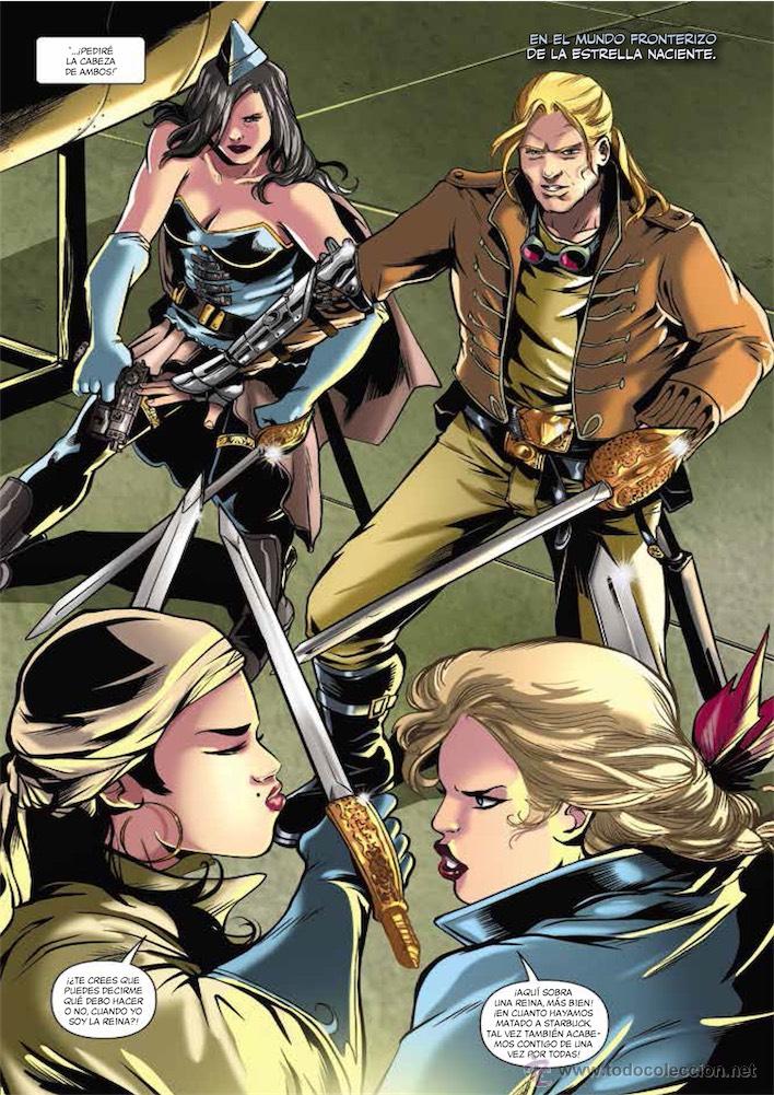 C&oacute;mics: C&oacute;mics. STEAMPUNK BATTLESTAR GALACTICA 1880 - Tony Lee/Aneke - Foto 3