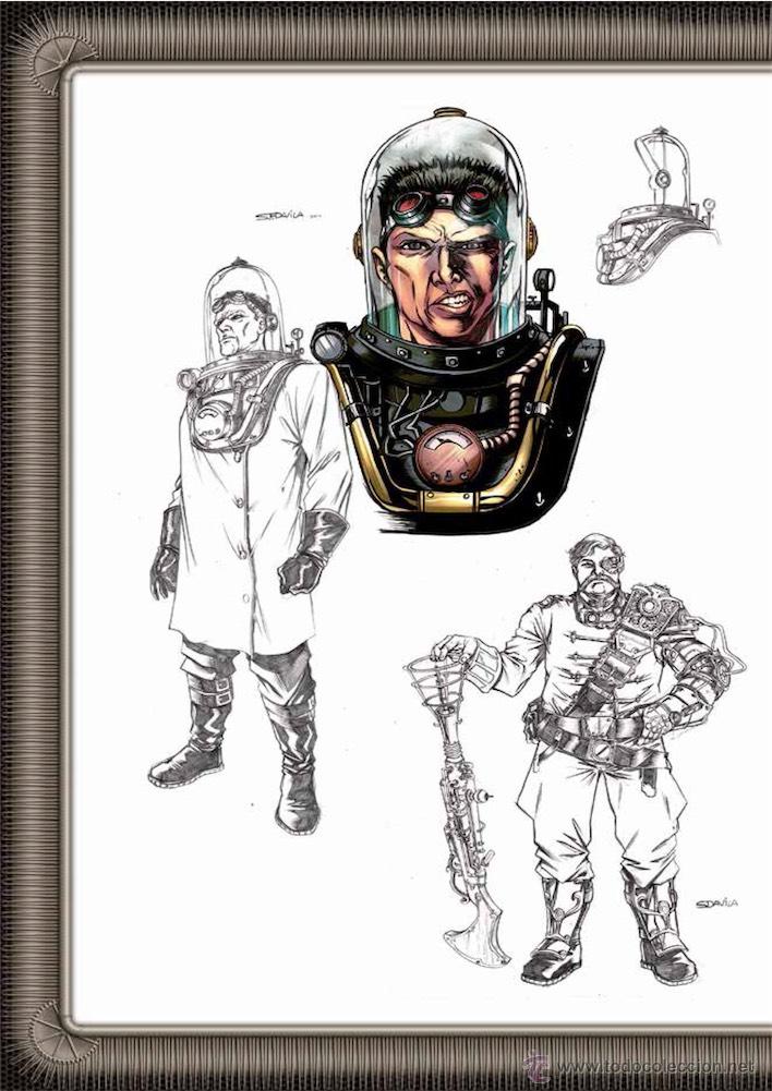 C&oacute;mics: C&oacute;mics. STEAMPUNK BATTLESTAR GALACTICA 1880 - Tony Lee/Aneke - Foto 4