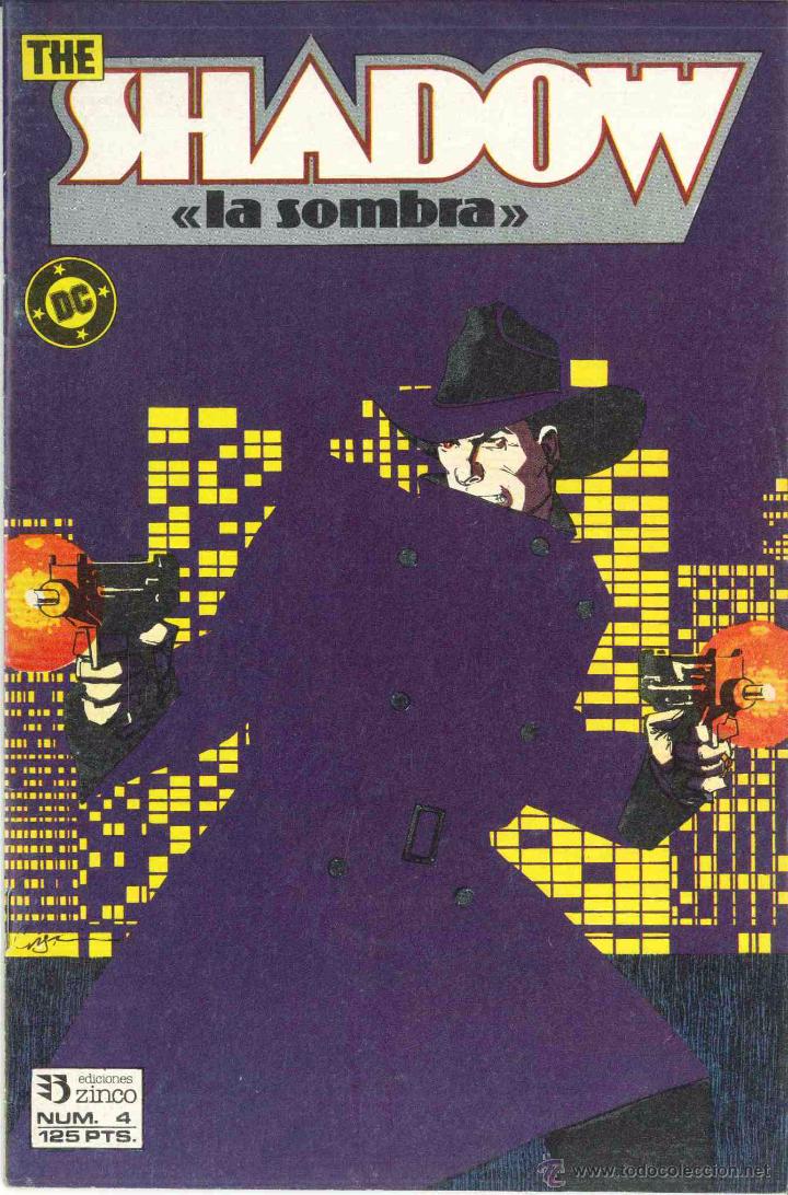 C&oacute;mics: THE SHADOW. NUMEROS DEL 1 AL 4. EDICIONES ZINCO - Foto 1