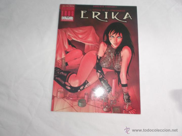 Comics: erika ,la novia de la oscuridad de norberto fernandez,coleccion eros, editorial domen 2007