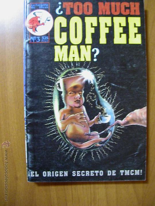 C&oacute;mics: TOO MUCH COFFEE MAN 3. SHANNON WHEELER. COMIC BOOK. LA FACTOR&Iacute;A. - Foto 1