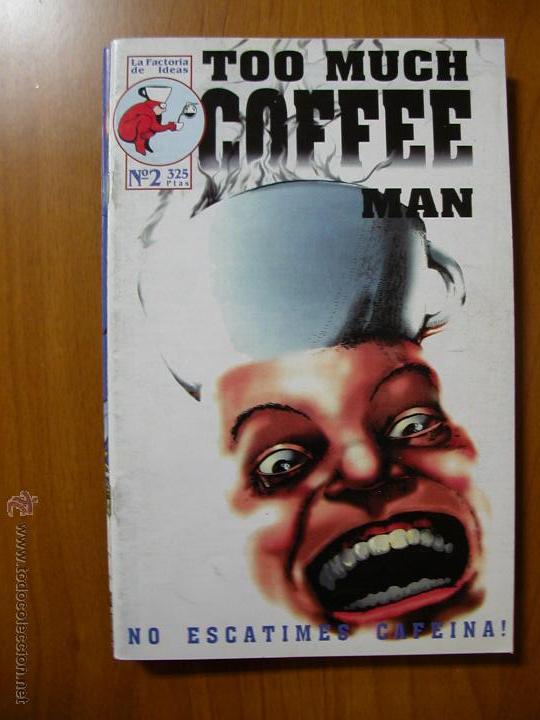 C&oacute;mics: TOO MUCH COFFEE MAN 2. SHANNON WHEELER. COMIC BOOK. LA FACTOR&Iacute;A. - Foto 1