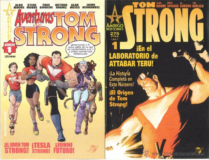 C&oacute;mics: TOM STRONG VOL 1 y 2 + ESPECIAL. WORLD COMICS - Foto 1