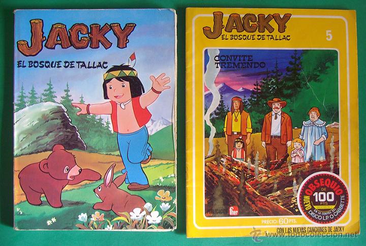 C&oacute;mics: LOTE X 2 . JACKY . EL BOSQUE DE TALLAC. - Foto 1