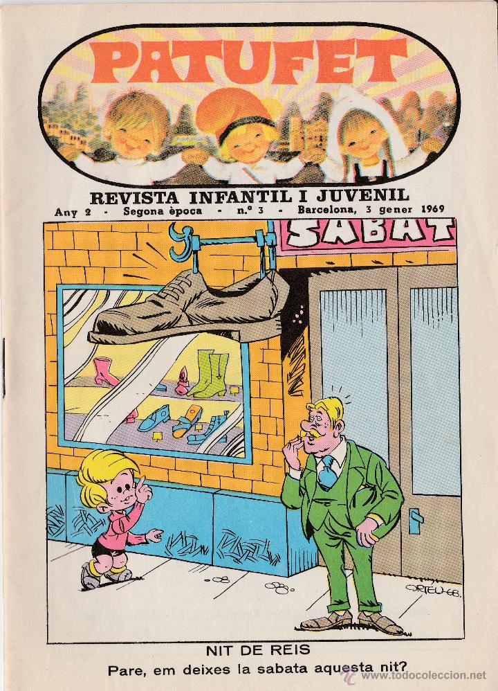 Comics: PATUFET REVISTA INFANTIL I JUVENIL - SEGONA EPOCA - ANY 1969 - N&ordm; 3 - PUBLICIDAD GOULA JUEGOS EDUC
