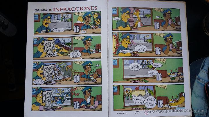 C&oacute;mics: Libro c&oacute;mic Super Simpson n&ordm; 4 . Los simpsons. Bart Lisa Maggie Homer Marge. Ediciones B - Foto 3