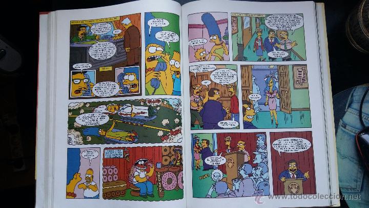 C&oacute;mics: Libro c&oacute;mic Super Simpson n&ordm; 4 . Los simpsons. Bart Lisa Maggie Homer Marge. Ediciones B - Foto 4