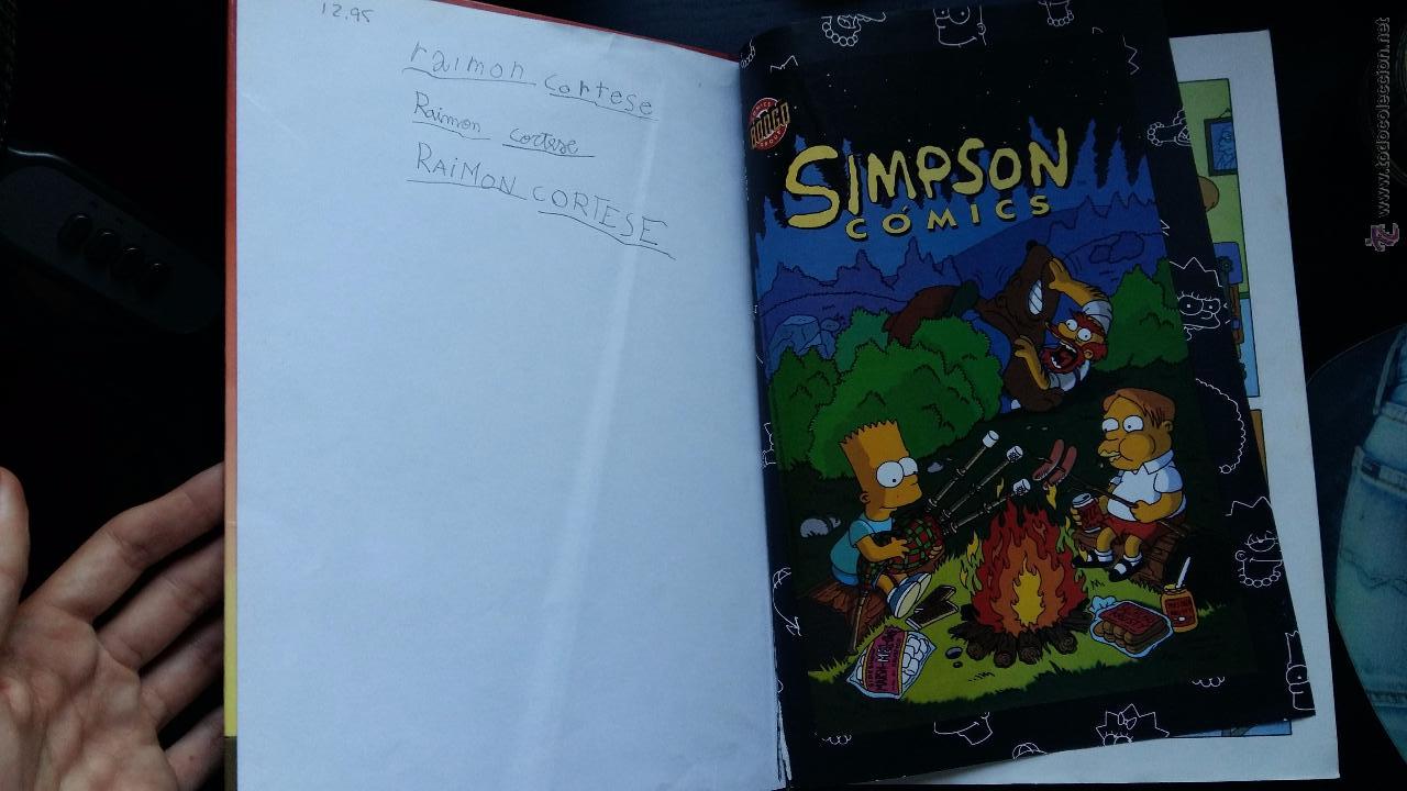 C&oacute;mics: Libro c&oacute;mic Super Simpson n&ordm; 4 . Los simpsons. Bart Lisa Maggie Homer Marge. Ediciones B - Foto 6