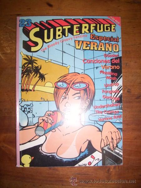 C&oacute;mics: SUBTERFUGE : The Bloody Groovy Fanzine. N&ordm; 23 : Especial Verano