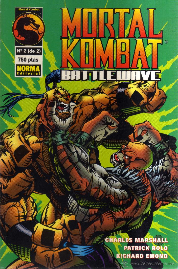 C&oacute;mics: MORTAL KOMBAT COMPLETA 2 N&Uacute;MEROS - BATTLEWAVE - CJ167 - Foto 2