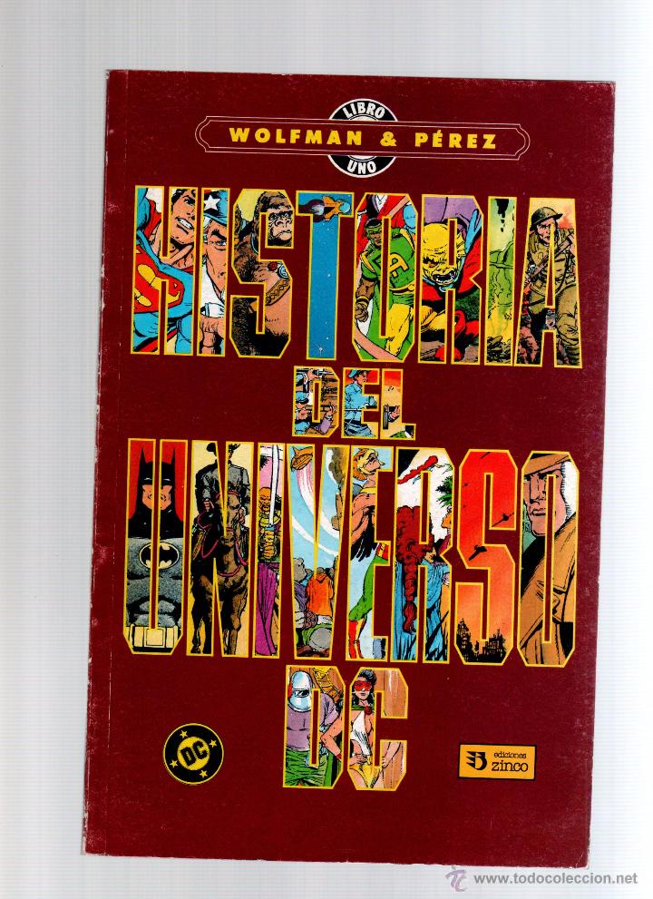 C&oacute;mics: HISTORIA DEL UNIVERSO DC A&Ntilde;O 1988 WOLFMAN Y P&Eacute;REZ 2 N&ordm; - Foto 1