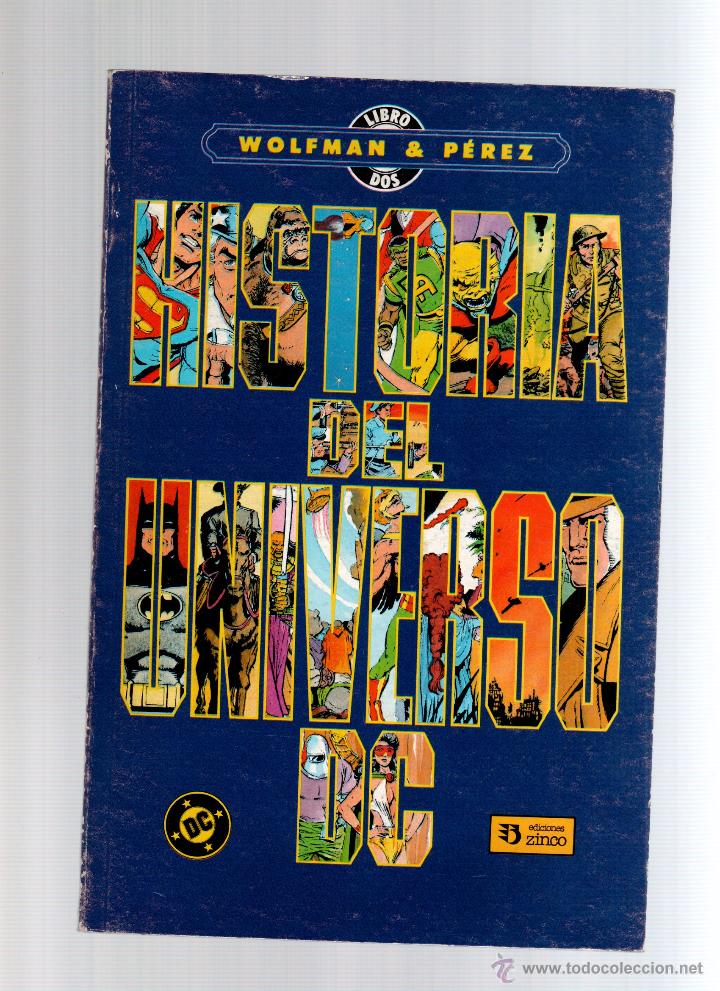C&oacute;mics: HISTORIA DEL UNIVERSO DC A&Ntilde;O 1988 WOLFMAN Y P&Eacute;REZ 2 N&ordm; - Foto 2