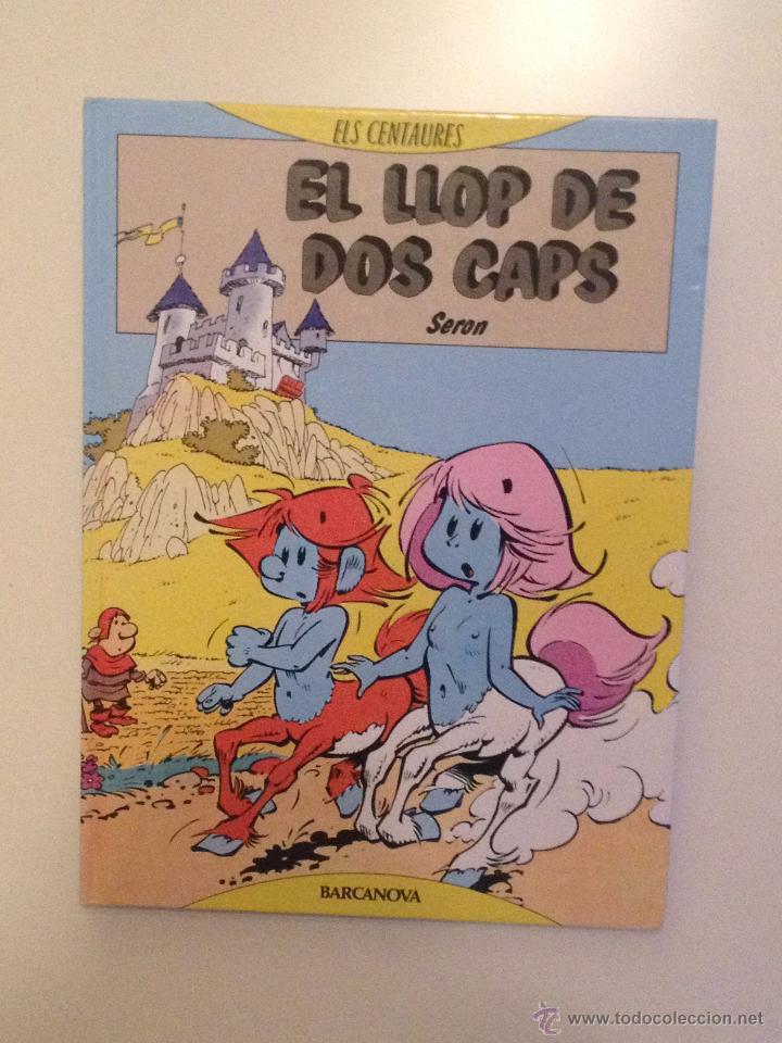C&oacute;mics: TEBEO ELS CENTAURES - EL LLOP DE DOS CAPS - EDITORIAL BARCANOVA - COMIC EN CATALAN - Foto 1