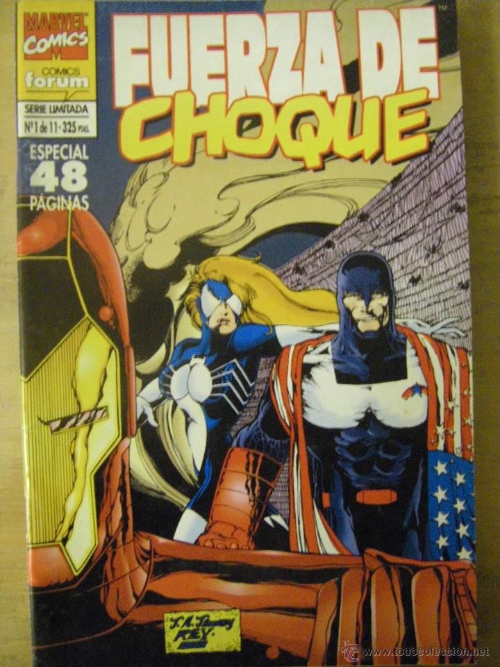 C&oacute;mics: Fuerza de Choque numeros 1 y 2 de serie de 11 - Foto 1