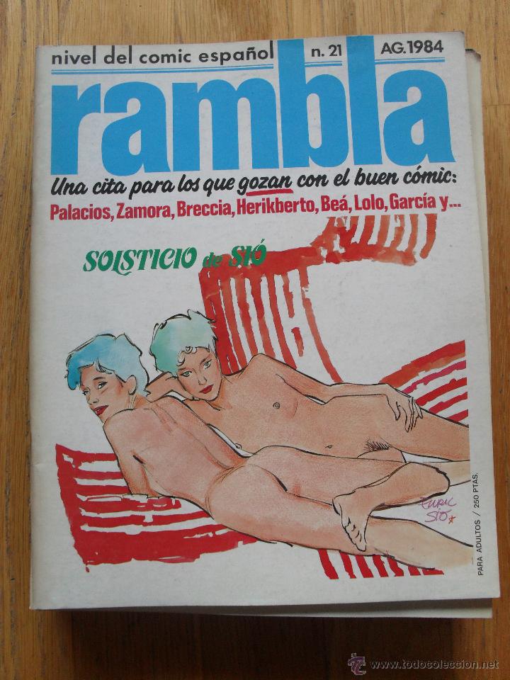 C&oacute;mics: Comic RAMBLA, Numero 21, Agosto 1984 - Foto 1