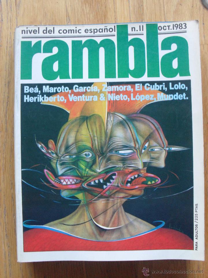 C&oacute;mics: Comic RAMBLA, Numero 11, Octubre 1983 - Foto 1