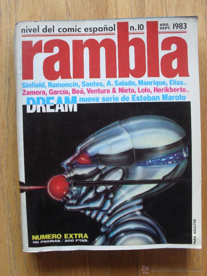 C&oacute;mics: Comic RAMBLA, Numero 10, Agosto Septiembre 1983 - Foto 1