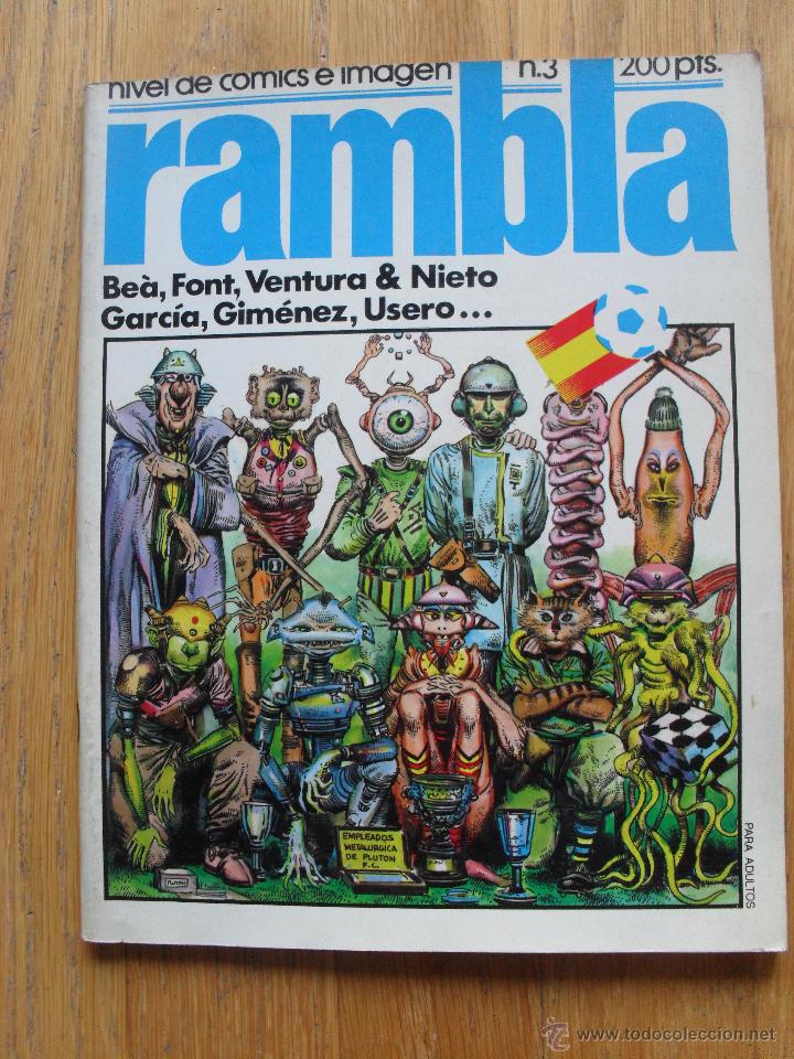 C&oacute;mics: Comic RAMBLA, Numero 3 - Foto 1
