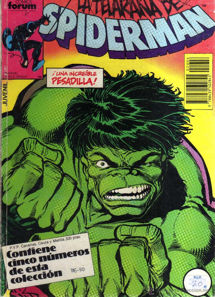 C&oacute;mics: SPIDERMAN TOMO (CONTIENE DEL 106 AL 110) - FORUM - CJ213 - Foto 1