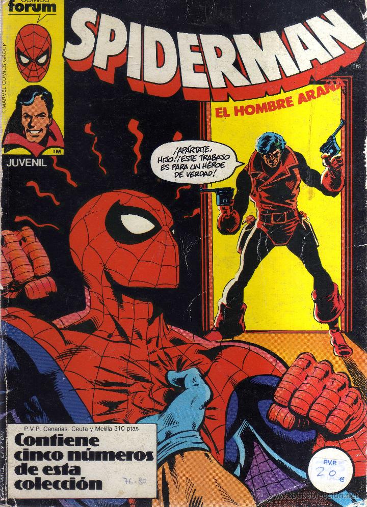 C&oacute;mics: SPIDERMAN TOMO (CONTIENE DEL 76 AL 80) - FORUM - CJ213 - Foto 1