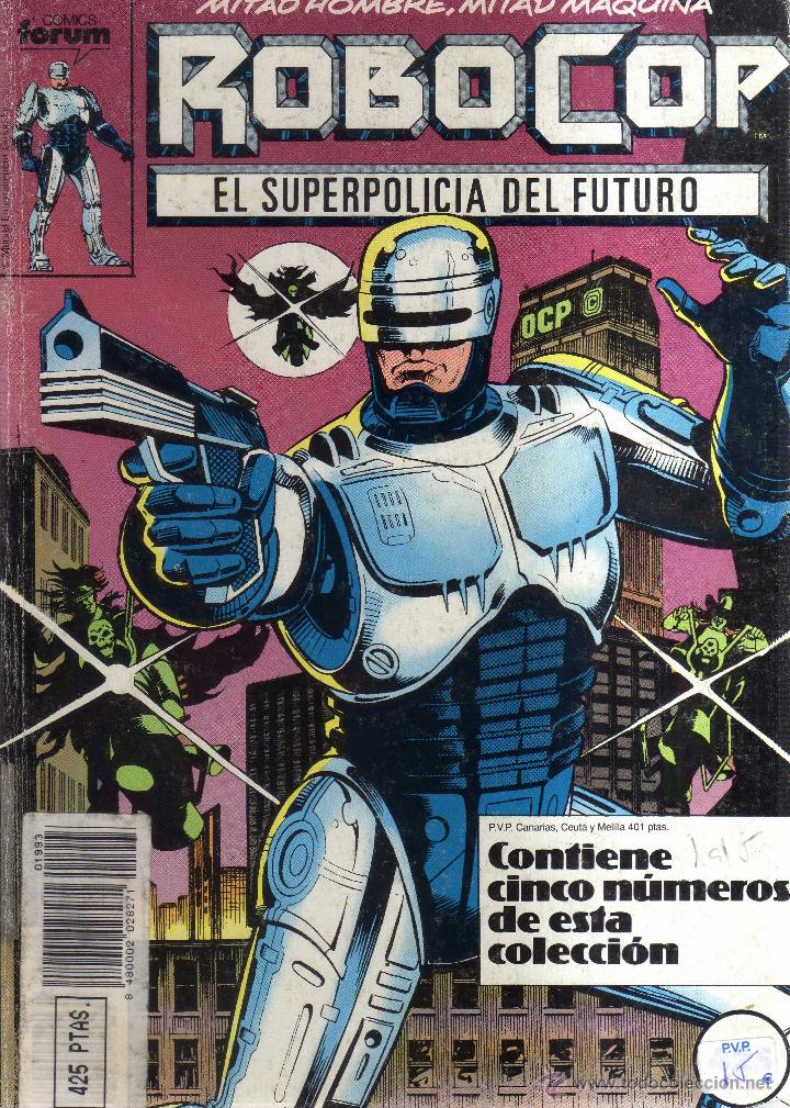 C&oacute;mics: ROBOCOP (CONTIENE DEL 1 AL 5) - CJ213 - Foto 1