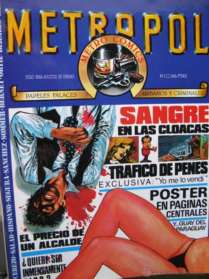C&oacute;mics: METROPOL. METRO COMICS. NROS. 1 Y 2. EDICIONES METROPOL. - Foto 1