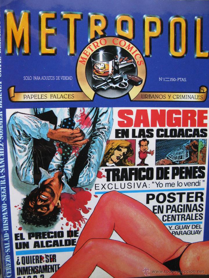 C&oacute;mics: METROPOL. METRO COMICS. NRO. 1. EDICIONES METROPOL. - Foto 1
