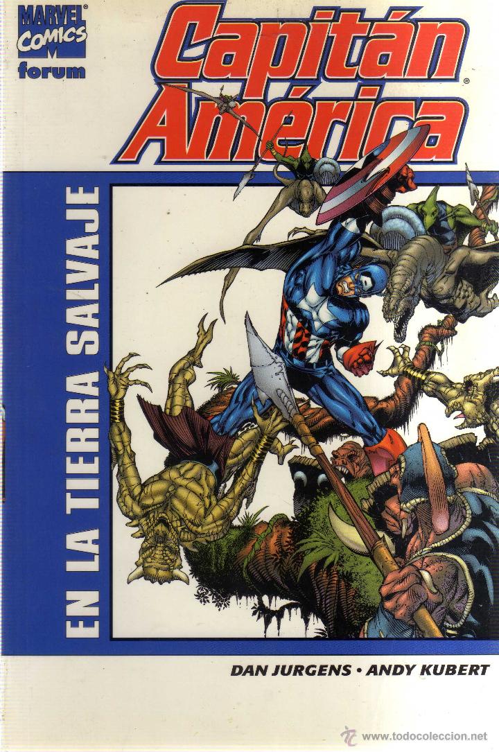 C&oacute;mics: CAPIT&Aacute;N AM&Eacute;RICA - EN LA TIERRA SALVAJE - FORUM - CJ128 - Foto 1