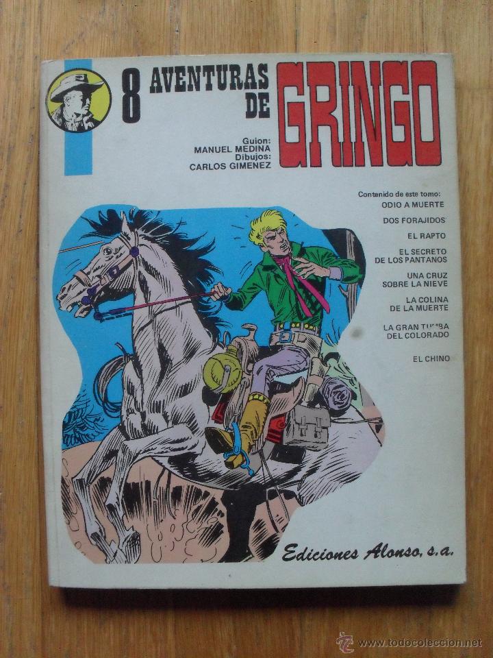 C&oacute;mics: 8 AVENTURAS DE GRINGO, Ediciones Alonso - Foto 1