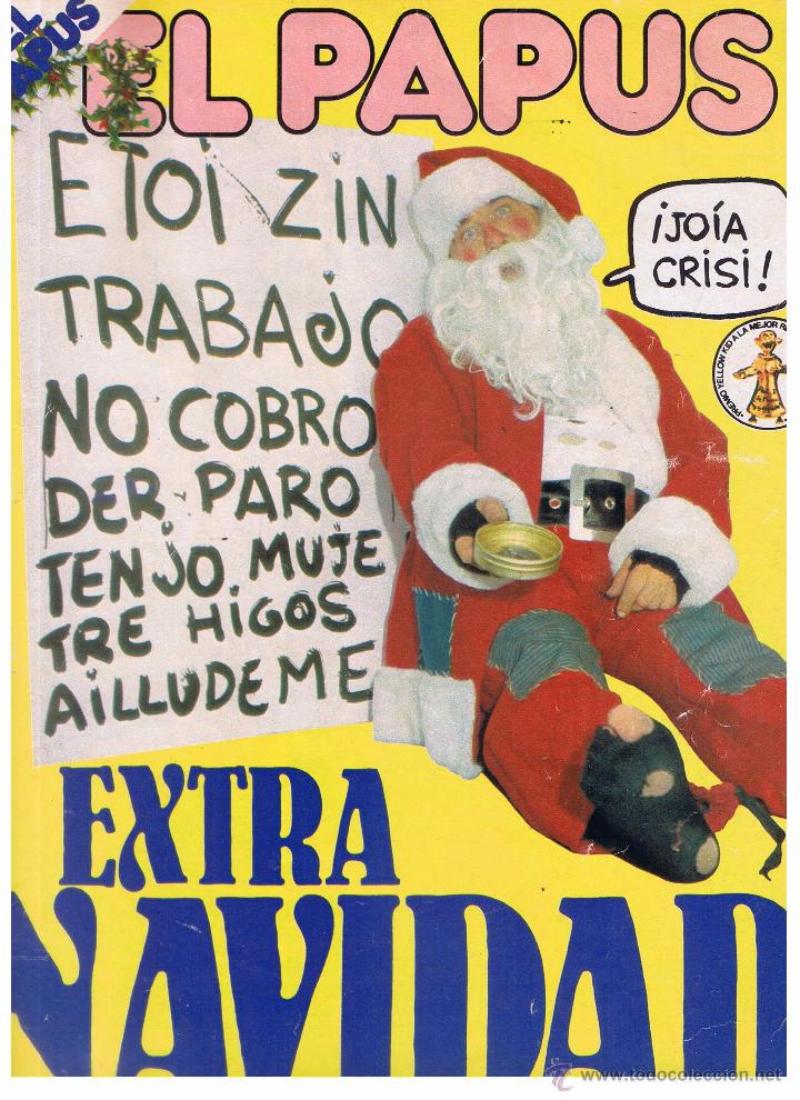 C&oacute;mics: EL PAPUS. n&ordm; 449. EXTRA DE NAVIDAD.  EDICIONES AMAIKA 1982. (Z1) - Foto 1