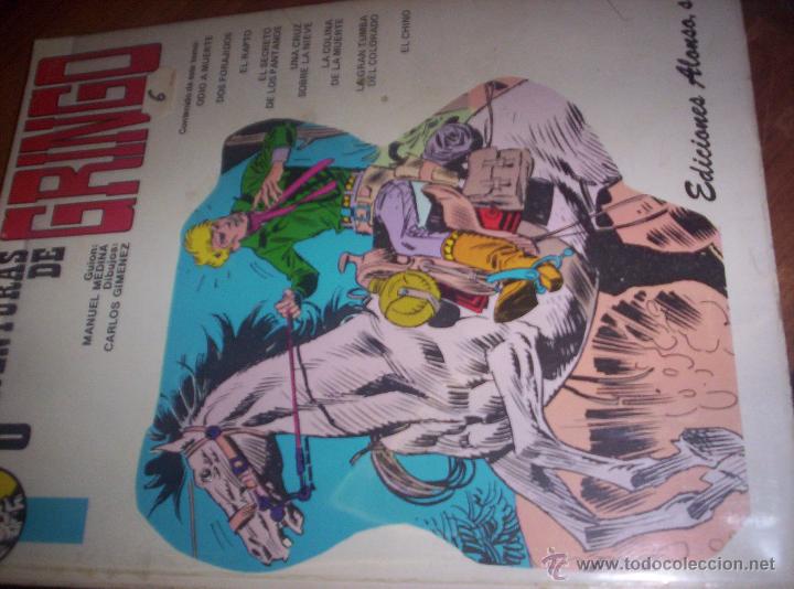 C&oacute;mics: 8 AVENTURAS DE GRINGO - CARLOS JIMENEZ - EDICIONES ALONSO - 1981 - Foto 1