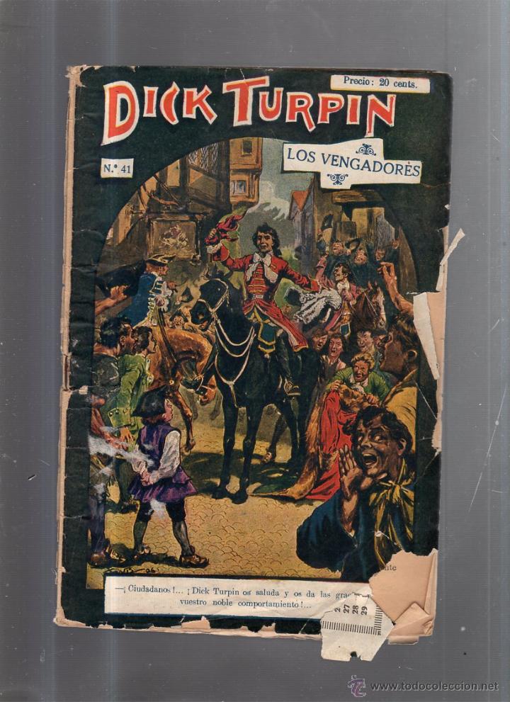 C&oacute;mics: TEBEO DICK TURPIN. N&ordm; 41. LOS VENGADORES - Foto 1