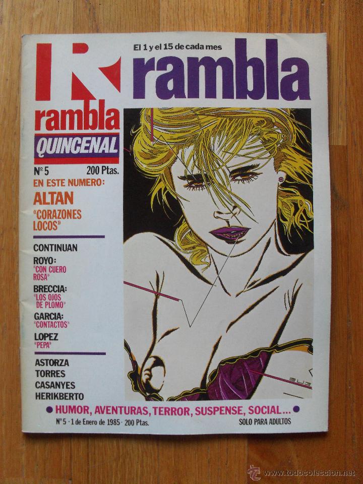 C&oacute;mics: RAMBLA QUINCENAL NUMERO 5 - Foto 1