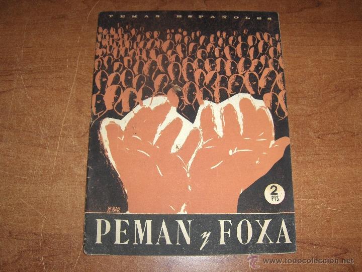 C&oacute;mics: Temas espa&ntilde;oles n&ordm; 131, 1954, Pem&aacute;n y Foxa - Foto 1
