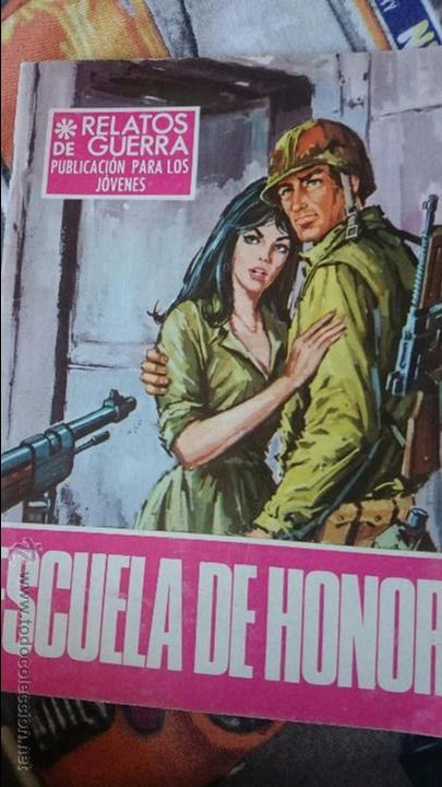 Fumetti: RELATOS DE GUERRA, PUBLICACION JOVENES, ESCUELA DE HONOR, EDICIONES TORAY, N&deg;170 A&Ntilde;O 1969