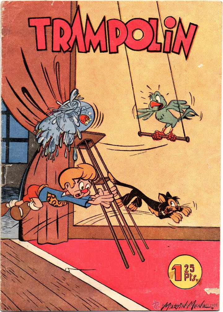 C&oacute;mics: trampolin,n&ordm; 10, tercera epoca 1951, - Foto 1