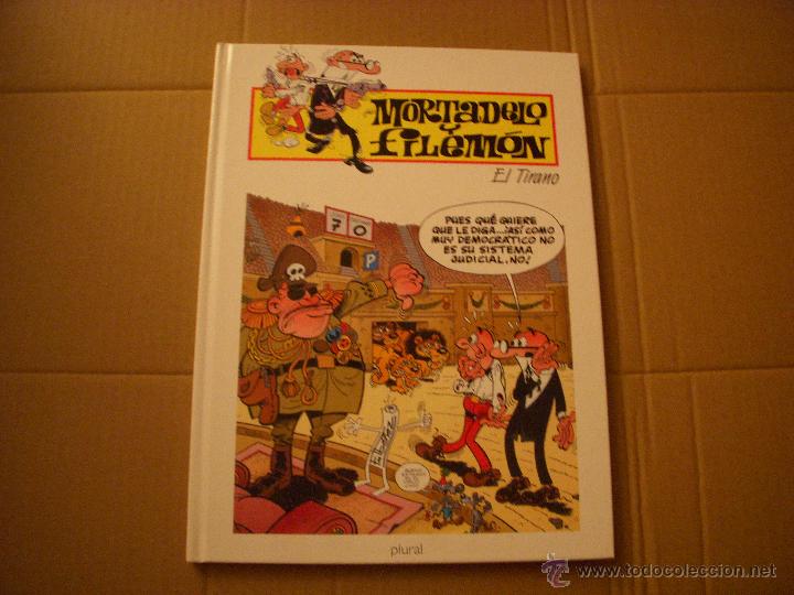 C&oacute;mics: MORTADELO Y FILEM&Oacute;N, EL TIRANO, TAPA DURA, EL PLURAL - Foto 1