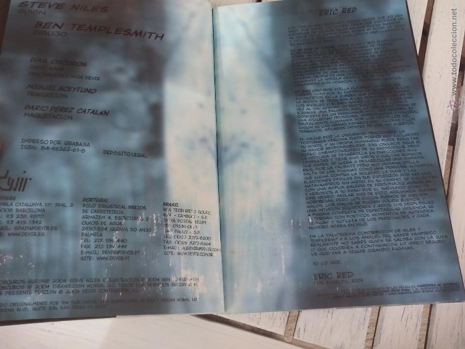 C&oacute;mics: Dias oscuros. Steve Niles - Ben Templesmith.  Denvir 2006 - Foto 11