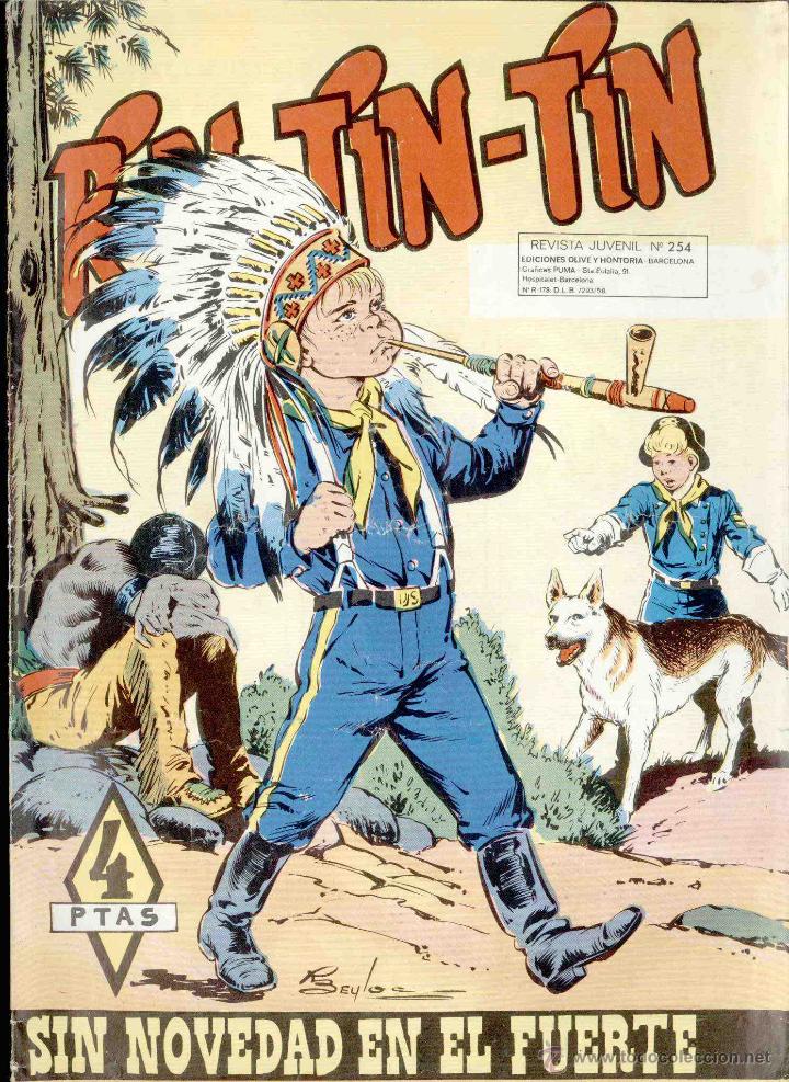 C&oacute;mics: RIN-TIN-TIN - N&ordm;254. SIN NOVEDAD EN EL FUERTE - Foto 1