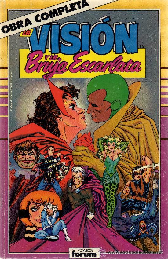 C&oacute;mics: VISION Y BRUJA ESCARLATA COMPLETA EN UN TOMO - Foto 1