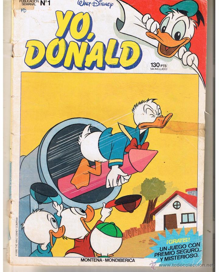 C&oacute;mics: YO, DONALD. N&ordm; 1. MONTENA - MODIBERICA. 1986 (C/A42) - Foto 1