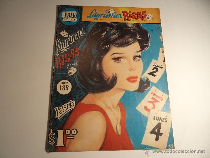 Comics: lagrimas risas y amor. n&ordm; 188. edar. (a-45)