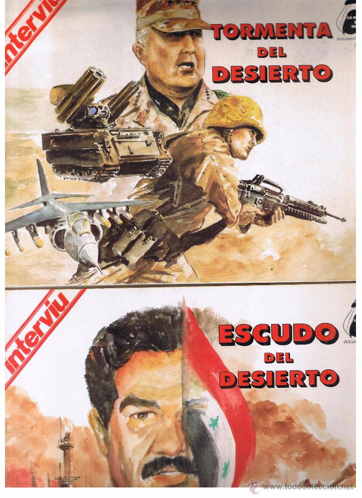 C&oacute;mics: INTERVIU. TORMENTA DEL DESIERTO Y ESCUDO DEL DESIERTO.  (C/A1) - Foto 1