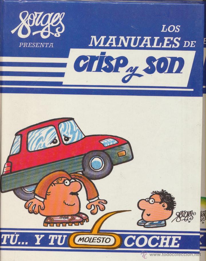 C&oacute;mics: Los Manuales de Crisp y Son. Forges. Tomos 1 y 2. Tapas duras. - Foto 1