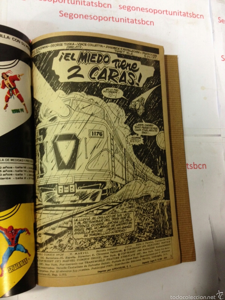 C&oacute;mics: COMICS MARVEL - EL HOMBRE DE HIERRO - V1/V2/V3 - Foto 6