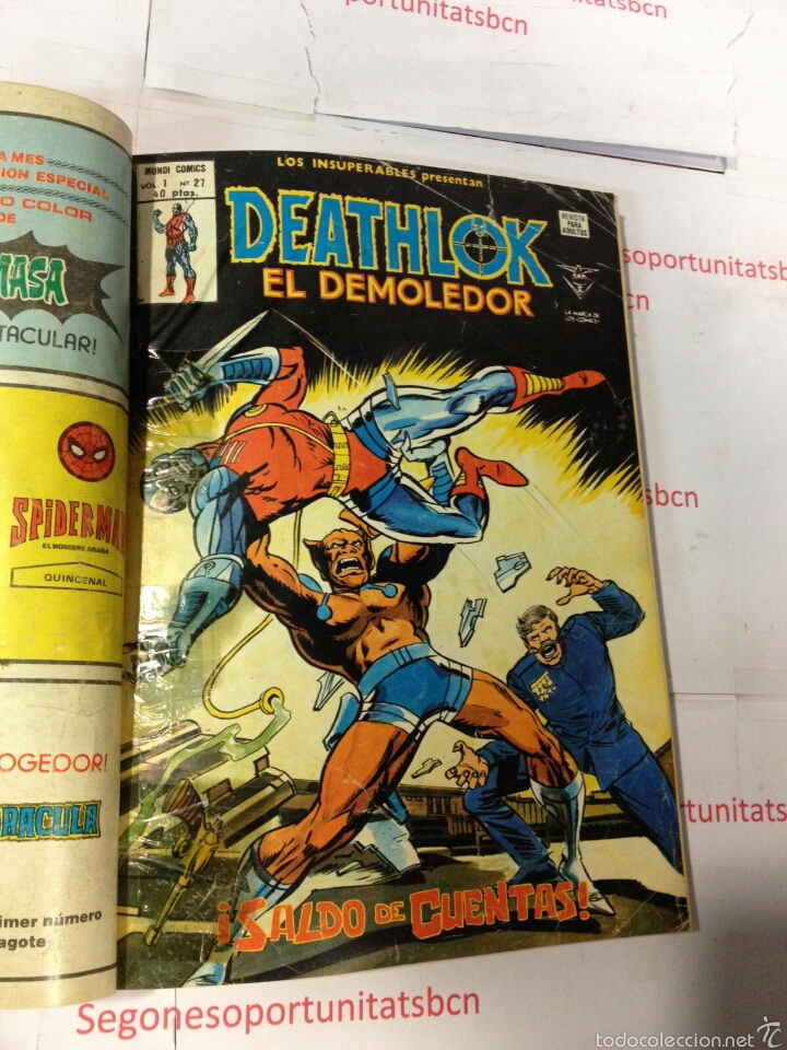 C&oacute;mics: COMICS MARVEL - DEATHLOK - V1/V2/V3 - Foto 3