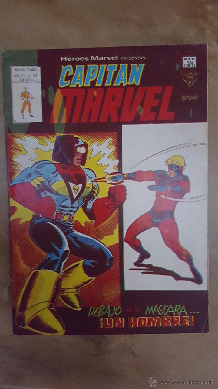 C&oacute;mics: heroes marvel presentan : capitan marvel vol.2 57 - Foto 1