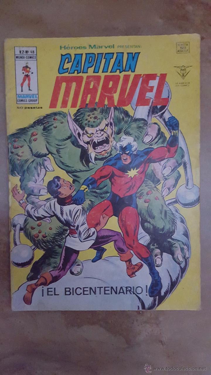 C&oacute;mics: heroes marvel presentan : capitan marvel vol.2 48 - Foto 1